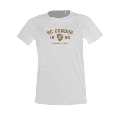 Frauen-T-Shirt SC Condor, weiss