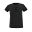Frauen-T-Shirt SC Condor Ton-in-Ton, schwarz